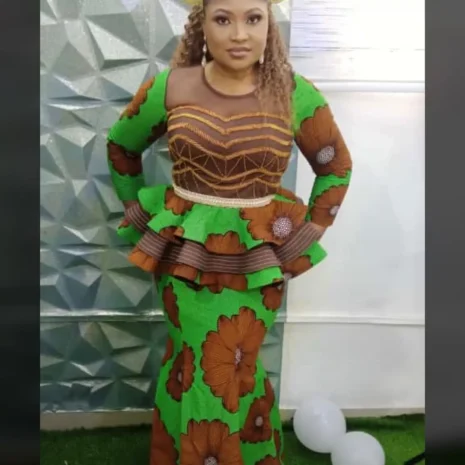 African Ankara Colleen Two African Ankara Colleen Two