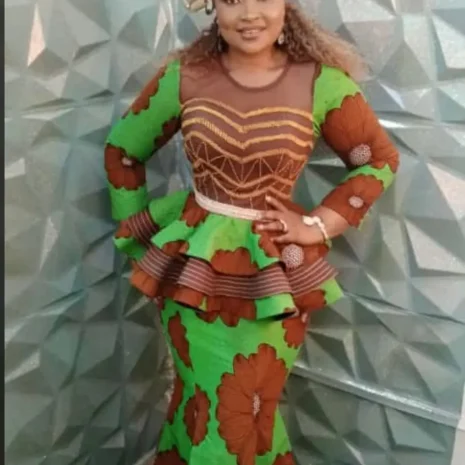 African Ankara Colleen Three African Ankara Colleen Three