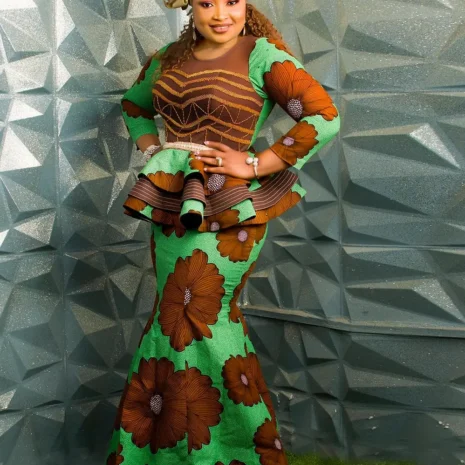 African Ankara Colleen One African Ankara Colleen One