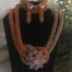 African Crystal Bead Necklace Set Two
