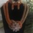 African Crystal Bead Necklace Set