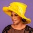 Big Yellow Wedding Hat