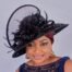 Black Fascinator Hat Two
