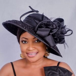 Black Fascinator Hat