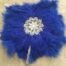 Blue Feathers fan Three