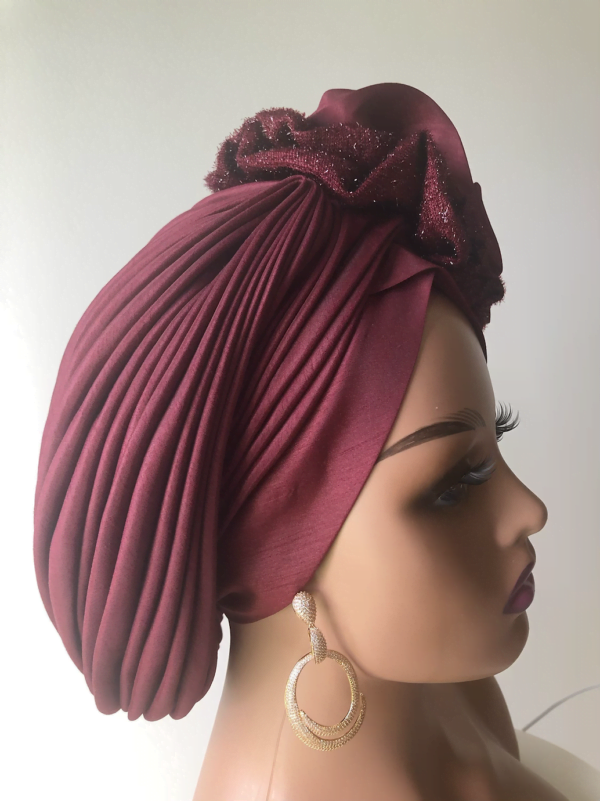 Chic Fascinator Turban - Image 2