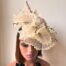 Classic Cream Color Fascinator