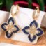 Designer Brand Drop Earrings