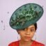 Elegant Green Dolce Fascinator Three