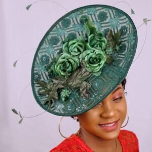 Elegant Green Dolce Fascinator