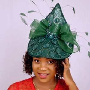 Emerald Green Derby Fascinator