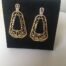 Gold CZ Designer Earrings