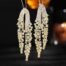 Gold Cubic Zirconia Earrings