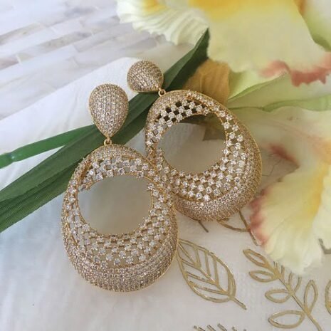 Gold Shack Teardrop Earring
