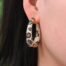 Gold Vikki Leopard Earrings