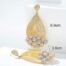 Gold and Silver Blossom’s Chandelier Five