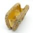 Gold Crystal Clutch Interior