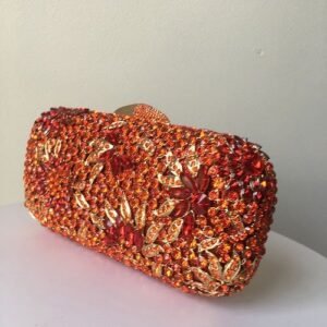 Handmade Crystal Rhinestone Clutch