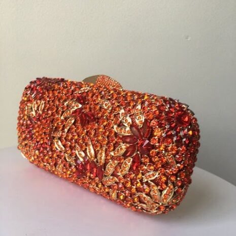 Handmade Crystal Rhinestone Clutch