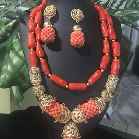 Hatina Coral Bead Sets