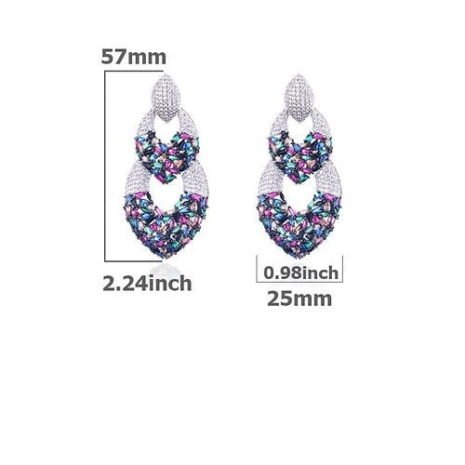 Janekelly Drop Earring Three Janekelly Drop Earring Three
