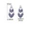 Janekelly Drop Earring Three