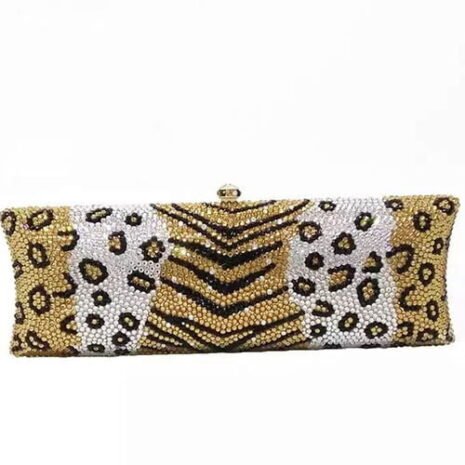 Leopard-print-purse