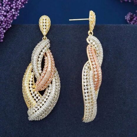 Luxury Big Teardrop Earring Two Luxury Big Teardrop Earring Two
