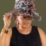Multicolor Vogue Cocktail Hat