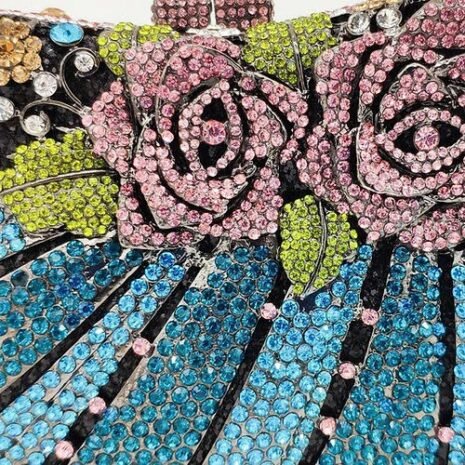 Multiple Color Flower Purse Two Multiple Color Flower Purse Two