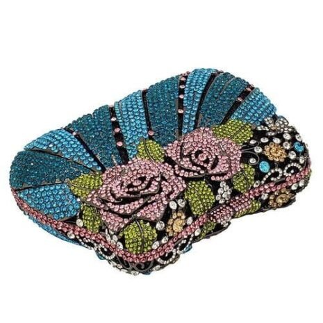 Multiple Color Flower Purse Three Multiple Color Flower Purse Three