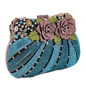 Multiple Color Flower Purse