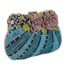 Multiple Color Flower Purse
