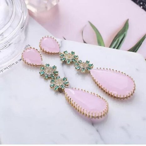 Pink Dance Party Earrings Two Pink Dance Party Earrings Two