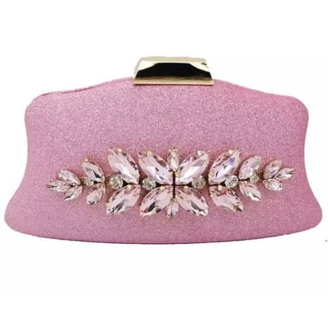 Pink boutique crystal purse Pink boutique crystal purse