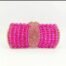 Pink Crystal Clutch
