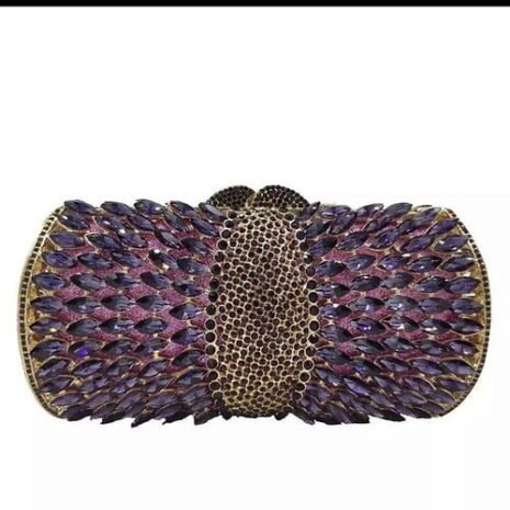 Purple Crystal Purse Two Purple Crystal Purse Two
