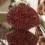 Red Glitter Rose Flower Purse
