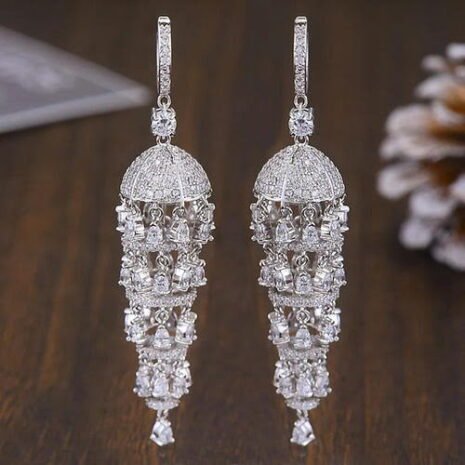 Silver Chandelier Earring Two Silver Chandelier Earring Two