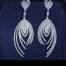 Silver chandelier Earrings