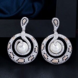Silver Mother of Pearl Earrings