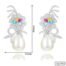 Silver Teardrop Pearl Earring Three