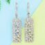Teardrop Bridal Wedding CZ Earring