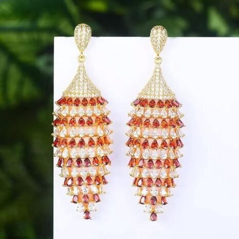 Teardrop Vintage Earring Three Teardrop Vintage Earring Three