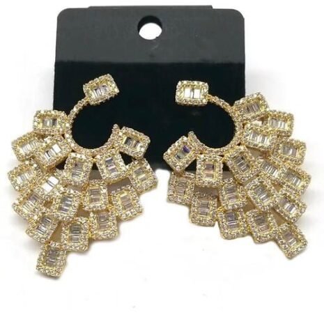 Trending Loop Drop Earring Three Trending Loop Drop Earring Three