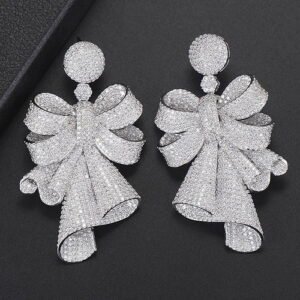 Unique Bowknot Zirconia Earring