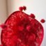 Unique Red Derby Fascinator Two