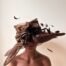Wide Brown Derby Hat Two