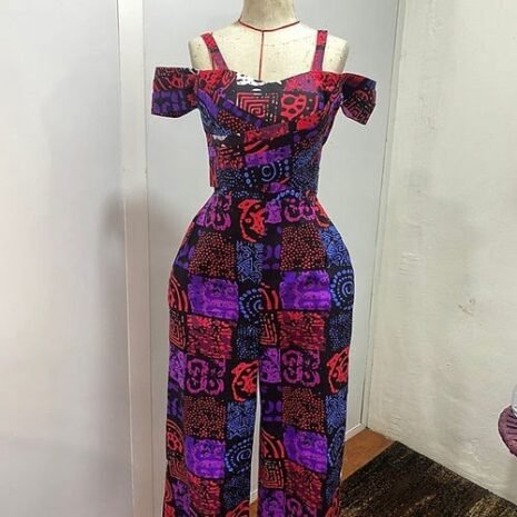 African Ladies Jumpsuit One