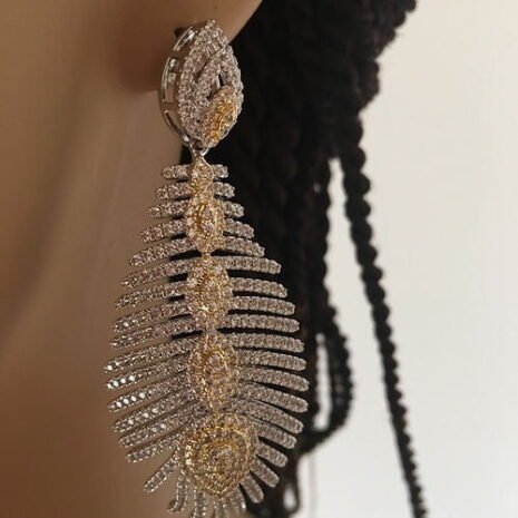 Big Fishbone Earrings